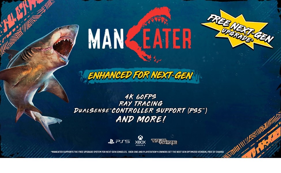 Maneater отмечает 1 миллион продаж анонсом PS5 и Xbox Series X