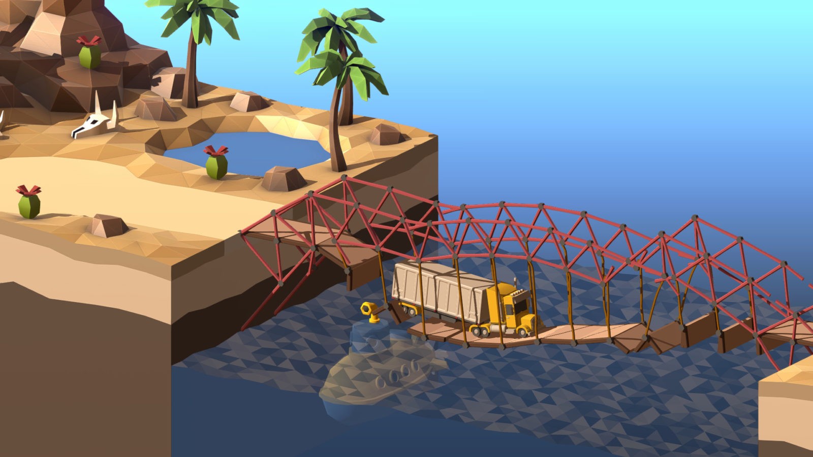 Обзор Poly Bridge 2: объединение процесса