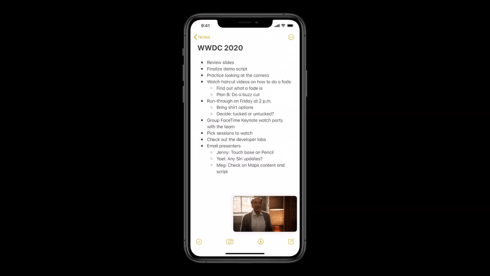 iOS 14 анонсирует картинку в картинке для iPhone на WWDC 2020