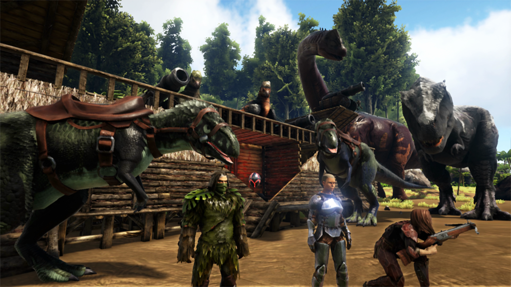 Ark survival evolved ps4 games jogos dinossauros dino mídia física