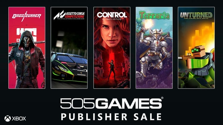 Save up to 50% During the 505 Games Publisher Sale