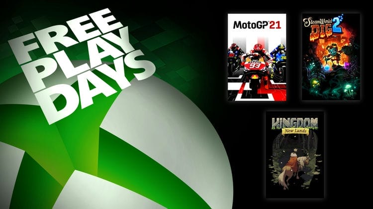 Free Play Days – MotoGP 21, Kingdom: New Lands, and SteamWorld Dig 2