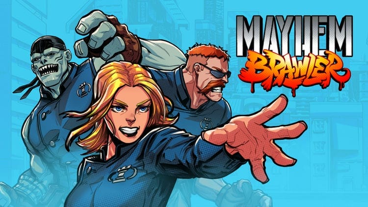 '90s Arcade-Inspired Beat 'em up Mayhem Brawler Launches August 19