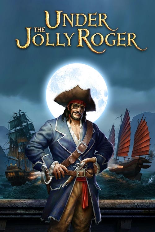 Valmistaudu purjehtimaan merellä Pirate Action -roolipelissä Jolly Rogerin alla
