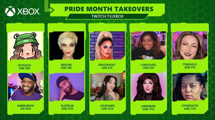 Célébrez la fierté, élevez les communautés et les créateurs LGBTQIA+ avec l'équipe Xbox  