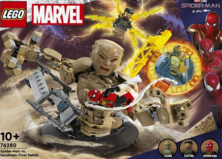 LEGO Marvel, Spiderman, Sandman