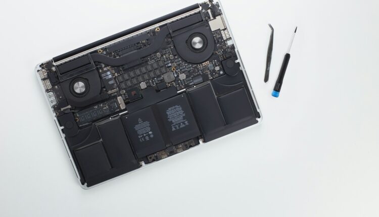 black electronic device
